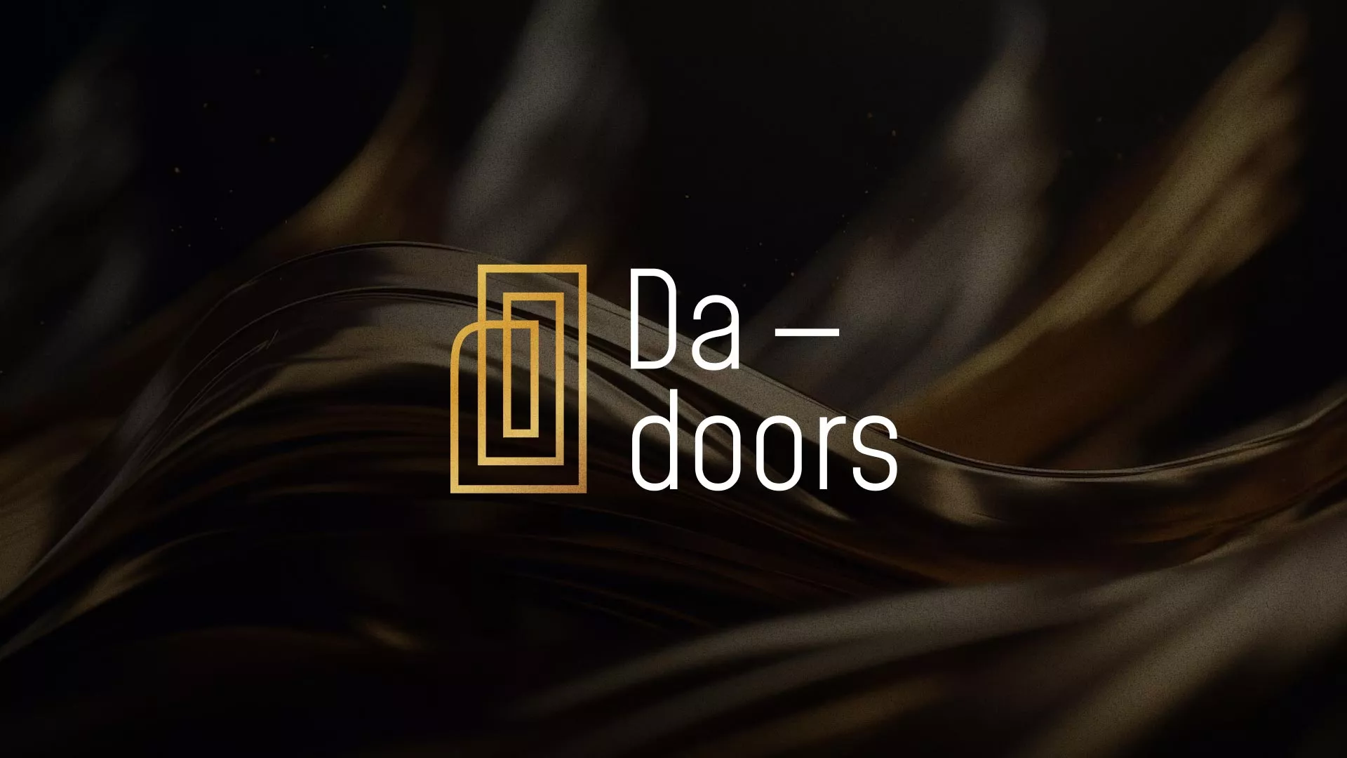 Разработка логотипа для компании «DA-DOORS» в Пласте